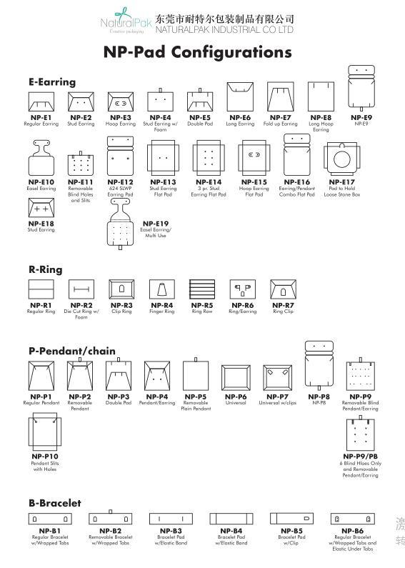 Caixa de empacotamento de papel imprimindo feita sob encomenda da fabricação para o anel/brinco/pendente/bracelete/colar