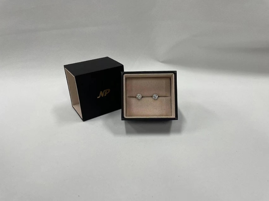 Toque macio do presente feito sob encomenda por atacado do relógio de Ring Earring Bracelet Bangle Necklace da joia do cartão da caixa do pendente