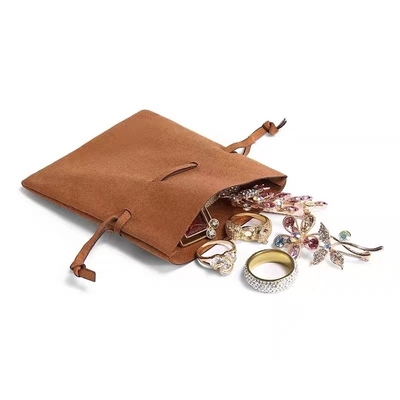Malote preto branco de Microfiber dos óculos de sol de Brown com cordão