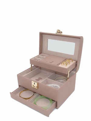Exemplos feitos sob encomenda de Logo Lotus Root Pink Color Jewelry para mulheres