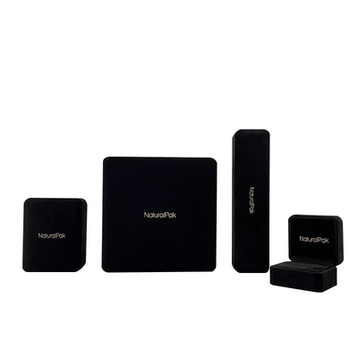 Caixa de joia personalizada caixas de empacotamento da joia luxuosa da parte superior para brincos