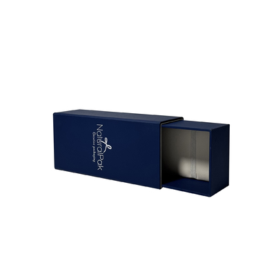 Caixa de empacotamento de papel feita sob encomenda de empacotamento das caixas do relógio de pulso da gaveta do retângulo com luva