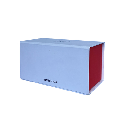 Matte White Collapsible Magnetic Gift encaixota o grande empacotamento rígido do cartão