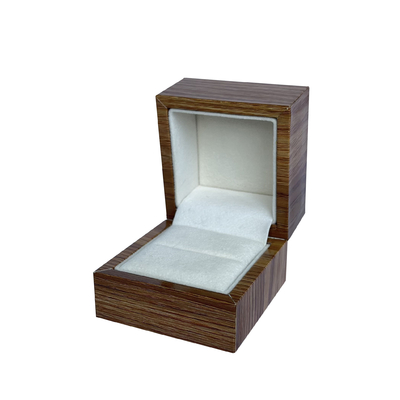 Fabrica a guarda-joias de papel de madeira feita sob encomenda para o presente da colar de Ring Earring Pendant Bangle Bracelet