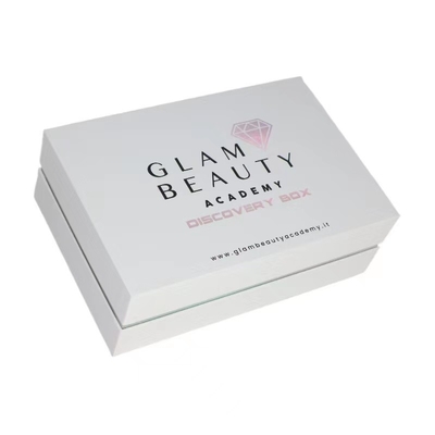 Caixa de empacotamento de papel impressa de 11*158*36mm costume branco para o presente