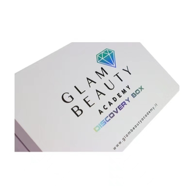 Caixa de empacotamento de papel impressa de 11*158*36mm costume branco para o presente