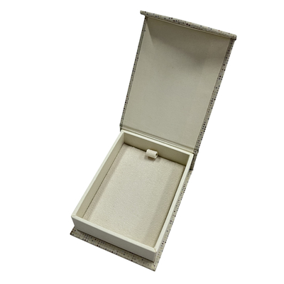 Caixa magnética de Matt Lamination Folding Paper Gift com logotipo de revestimento UV preto lustroso